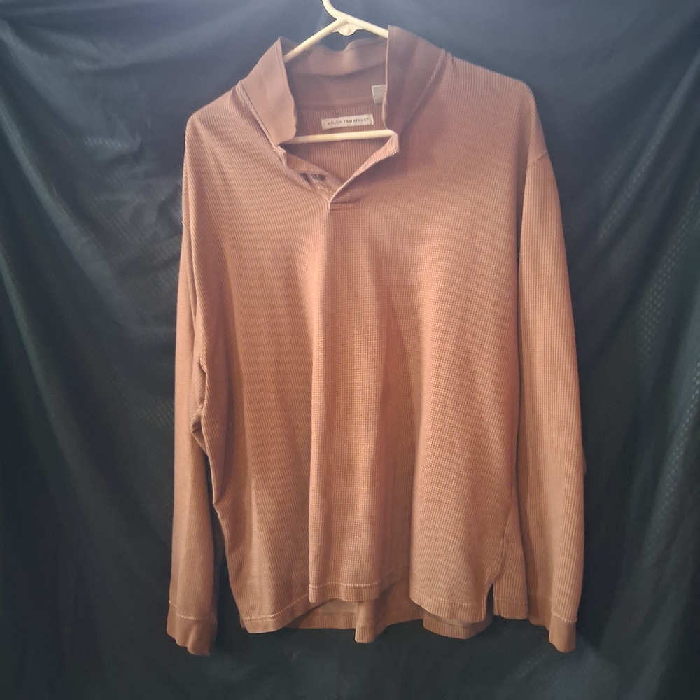 Men's Brown Polo Shirt
